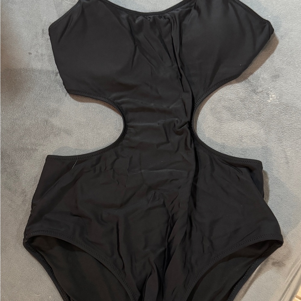Aerie Black Kids One Piece Bodysuit